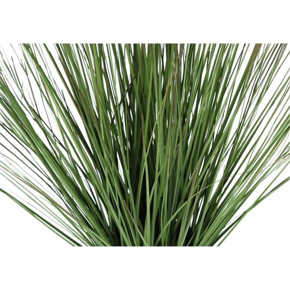 Monarch Specialties I 9574 Artificial Plant, 21' Tall, Grass, Indoor, Faux, Fake, Table, Greenery, Potted, Real Touch, Decorative, Green Grass, White Pot
