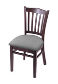 Holland Bar Stool Co. 3120 18 Chair with Dark Cherry Finish and Canter Folkstone Grey Seat