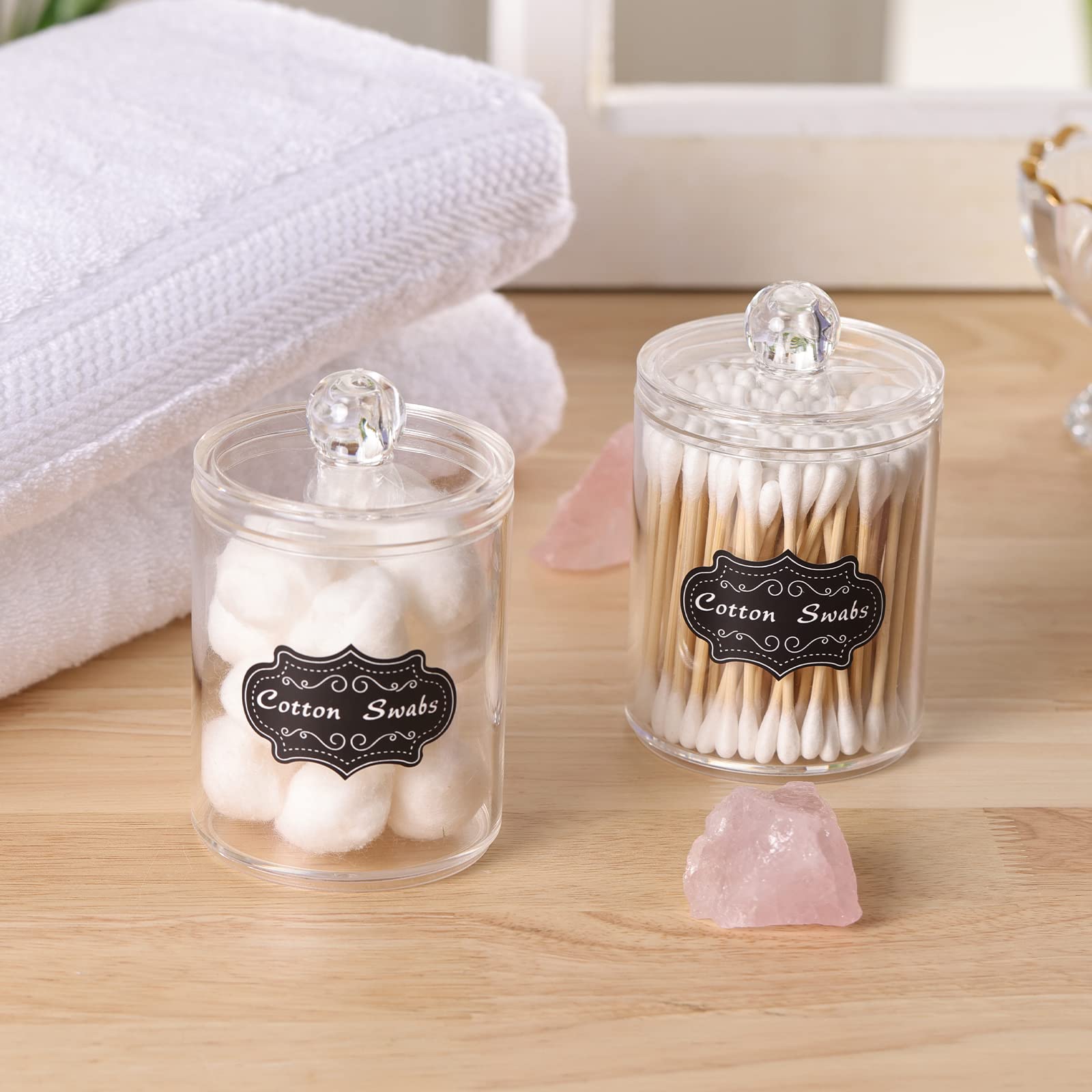 Fixwal Bathroom Accessories, 8 Piece Bathroom Accessories Set With Trash Can, Toothbrush Holder And Cup, Soap Dispenser And Dish