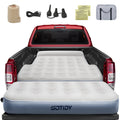 Gotidy Inflatable Truck Bed Mattress For Tacoma Truck Air Mattress 5Ft-5.5Ft For Honda Ridgeline Jeep Gladiator Jt,Space-Optimiz