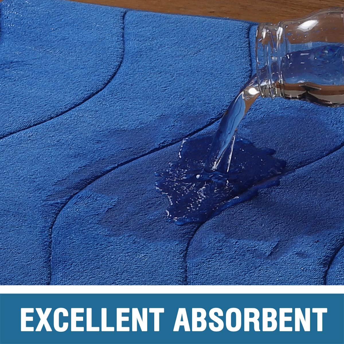 Flamingo P Memory Foam Bath Mat Non Slip Bathroom Rugs Bath Rug For Bathroom Super Absorbent Machine Washable Bath Rug Carpet Fo