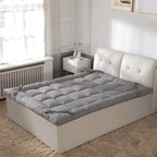 Soft & Cooling Pillow Top Mattress Topper California King With Breathable 300Tc Cotton Cover, Extra Thick Plush Bed Topper For B