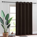 Ryb Home Blackout Slider Curtains - Sunlight Block Vertical Blinds For Patio Door Bedroom Living Room Home Office Room Divider C