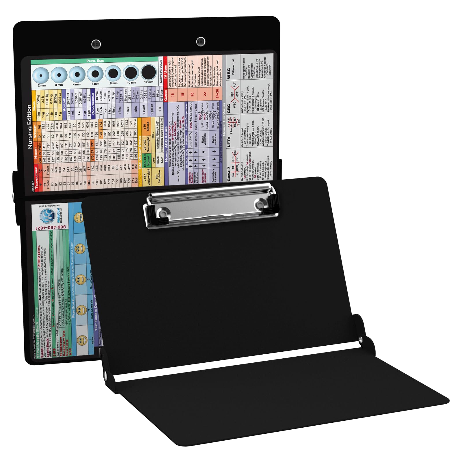 Whitecoat Clipboard - Black Nursing Edition