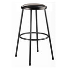 Nps 24" Heavy Duty Vinyl Padded Steel Stool