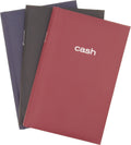 Mead Cash Book - 7-15/16 X 5-1/8 Inches - 144 Pages- Assorted Colors