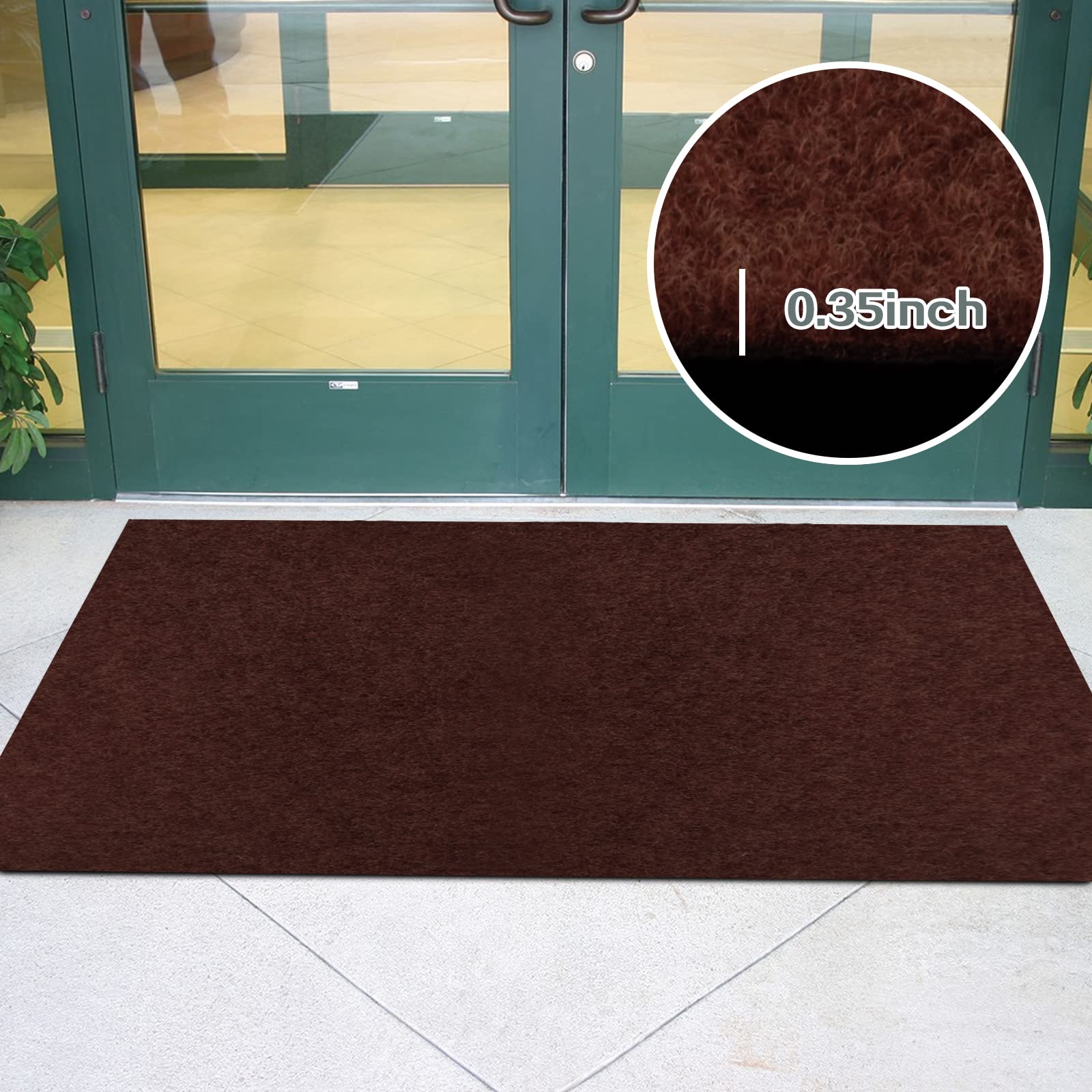 Custom Size Runner Rug 3 Ft X 68 Ft, Zgr 2-82Ft Carpet Runners Hallway Entryway Kitchen Garage Laundry Room Area Rugs With Non-S