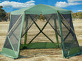 Ever Advanced Pop Up Screen House Tent For Camping 11.5 X 9.8 Ft, Instant Screened Gazebo Canopy With Netting, Portable Shelter Enclosure For Outdoor, Backyard
