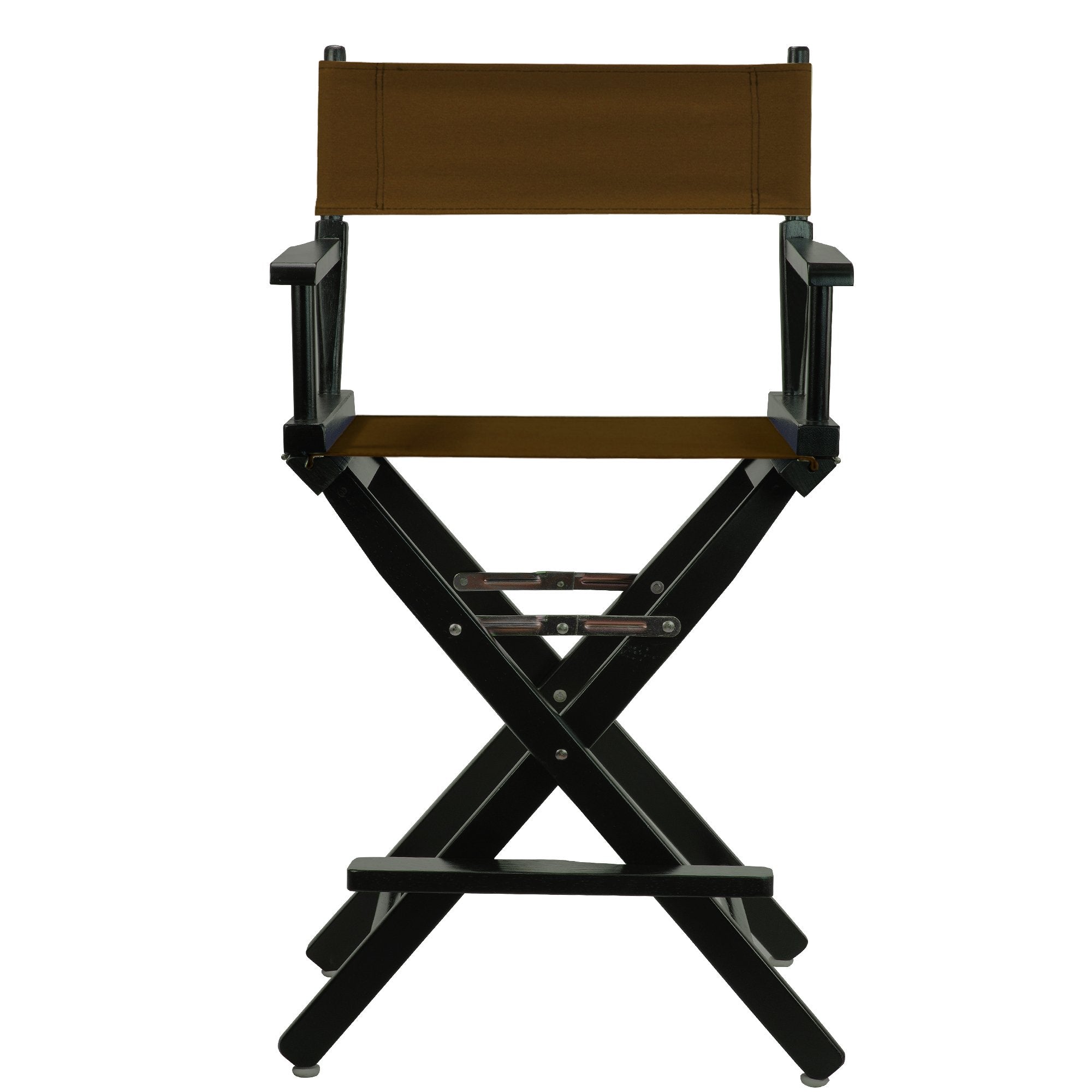Casual Home 220-02/021-45 Director Chair 24" - Counter Height Blackframe/Brown Canvas