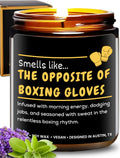 Funny Boxing Candle, Perfect Boxing Gifts for Men, Women, Girls & Boys, Boxing Memorabilia Gifts for Men, Gifts for Boxing Lover