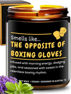 Funny Boxing Candle, Perfect Boxing Gifts for Men, Women, Girls & Boys, Boxing Memorabilia Gifts for Men, Gifts for Boxing Lover