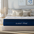 Queen Mattress, 12 Inch Pillow Top Hybrid Mattress in a Box, Cooling Memory Foam & Individually Pocket Innerspring, Medium Firm 