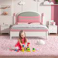 Pink Rugs for Living Room Fluffy 4x6 ft Bedroom Rug Non-Slip Area Rugs Shag Carpet for Nursery Kids PlayRoom Dorm Office Indoor 