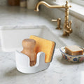 BekPooQ Diatomite Sponge Holder with 2 Slot Design  Quick Drying, Absorbent & SpaceSaving Organizer for Kitchen Sponges, Scrub