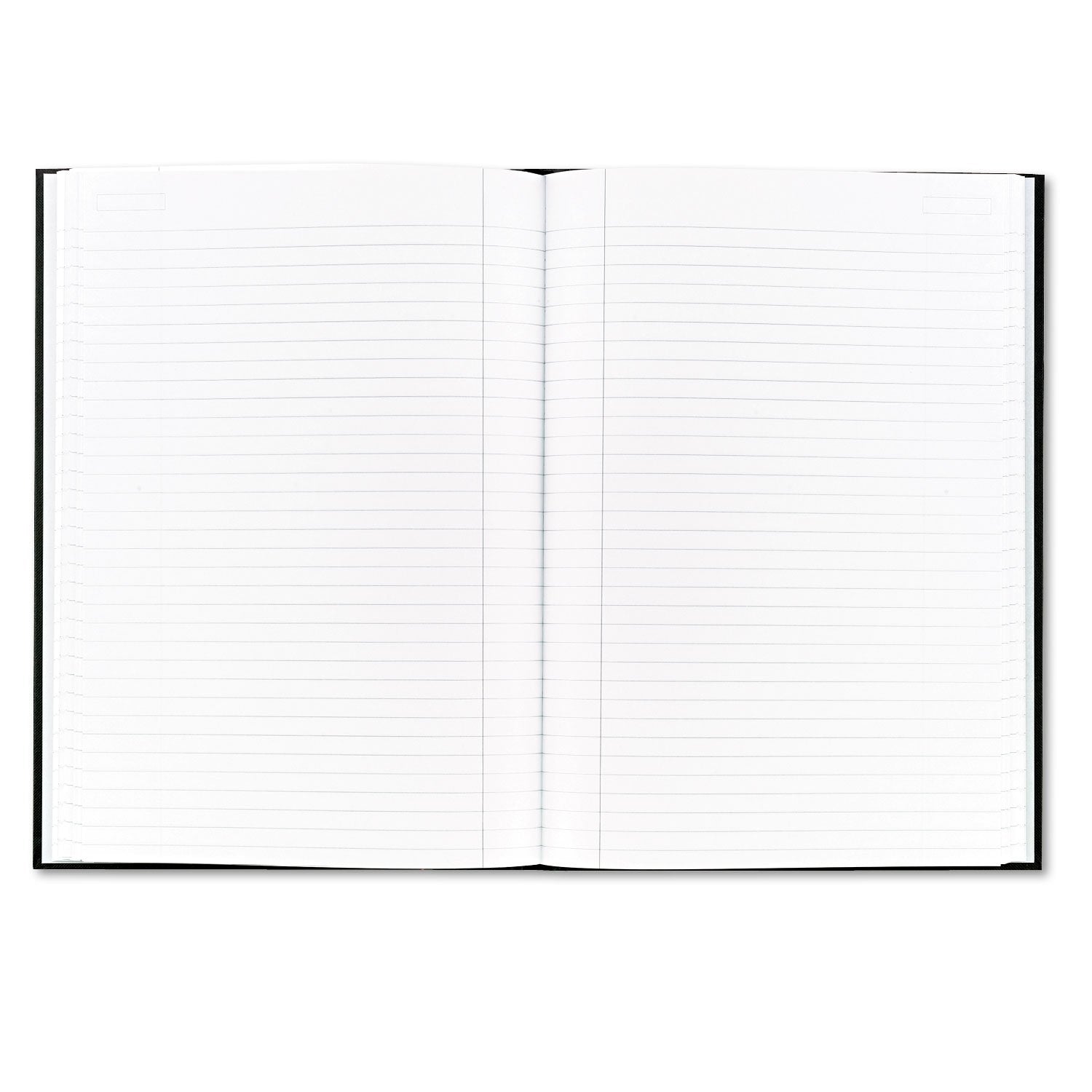 Tops 25232 Exec Notebook,Casebnd,20Lb.,Rld,96 Sht.,11-3/4-Inch X8-1/4-Inch,Bk/Gy