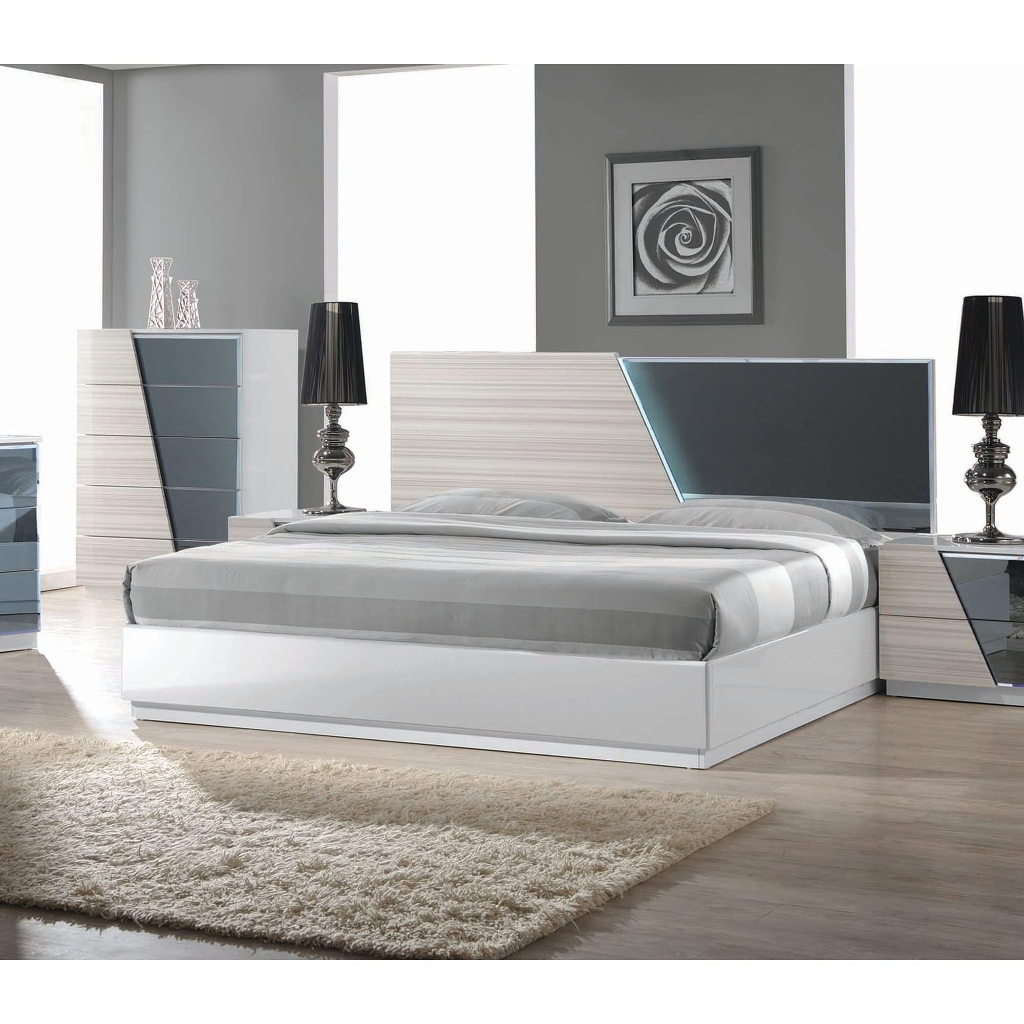 Best Master Manchester Poplar Wood East King Platform Bed