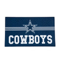 Team Sports America Nfl Entrance Doormat | 28 X 16 Inches | Embossed Cross Hatch | Non - Slip Backing | Indoor And Outdoor Home