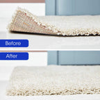 Sollifa Rug-Grip, 16 Pcs Dual Sided Washable Removable Prevent Curling Corner Carpet Holder, Keep Rug In Place Non Slip Adhesive