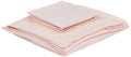 Amrapur Overseas 1MFLACEG-BLS-QN 4-Piece Crochet Lace Bed Sheet Set, Queen, Blush