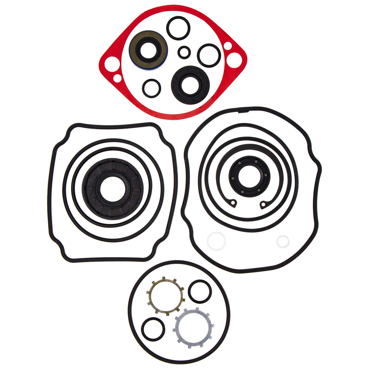 Exmark 105-6184 Overhaul Seal Kit Lazer Z Ac As Ct Hp Lc Turf Tracer Ecs Hydro Viking Front Runner Staris E S X Series