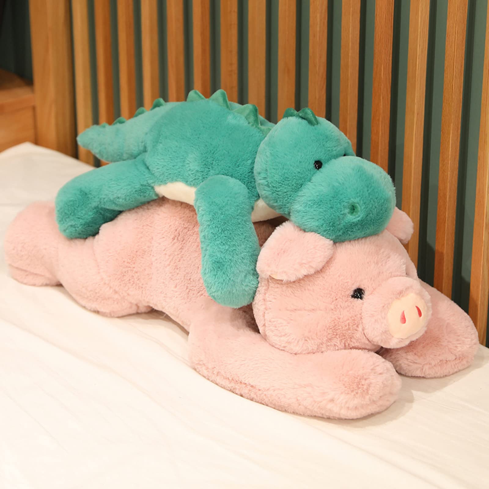 Doireum Weighted Stuffed Animals, 6.2 Lbs Weighted Pig Stuffed Animal Toy Pig Weighted Plush Animals Throw Pillow Gifts For Boys
