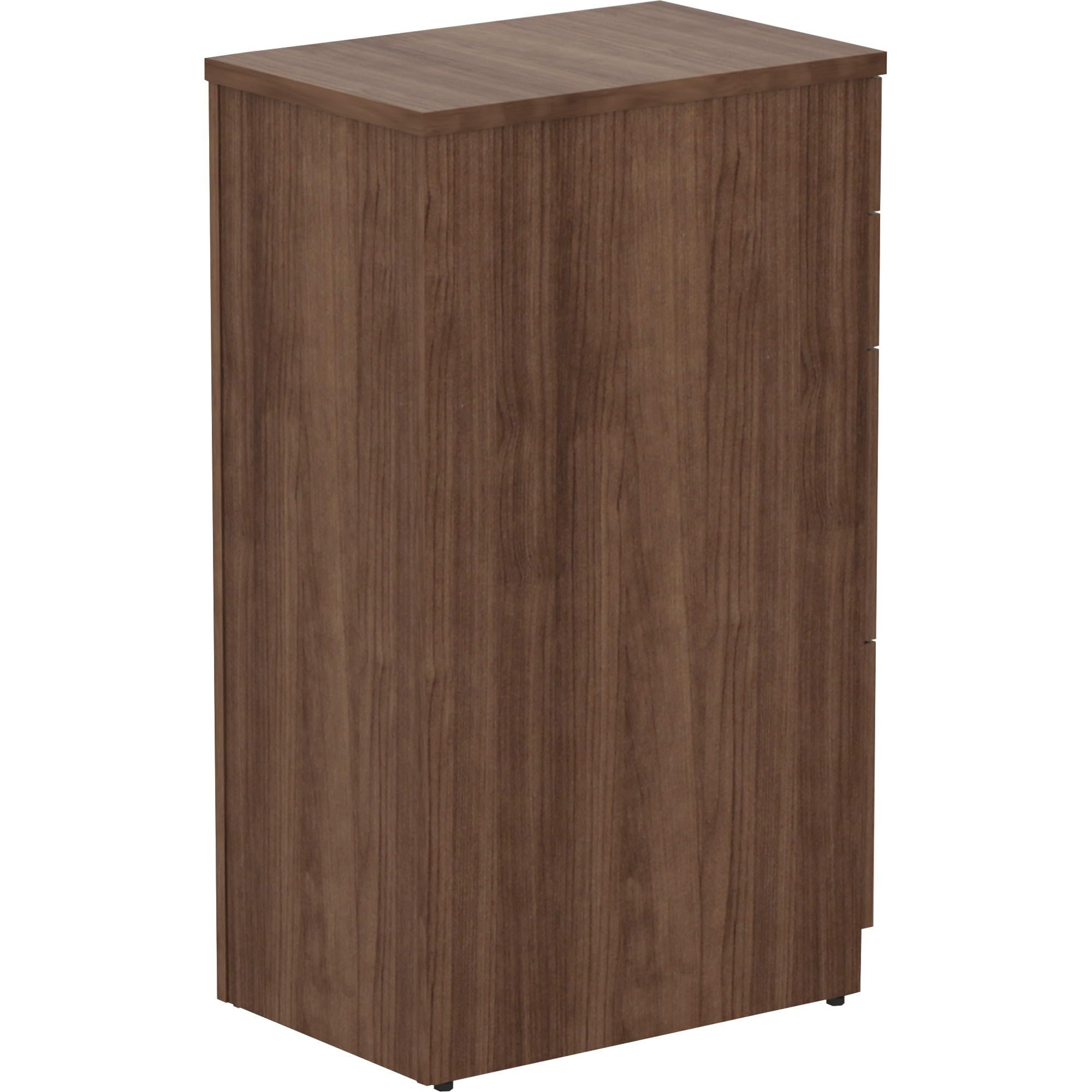 Lorell LLR16236 - Lorell Walnut Laminate 4-Drawer File Cabinet