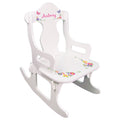 My Bambino Personalized Childs Puzzle Rocking Chair (Butterfly)