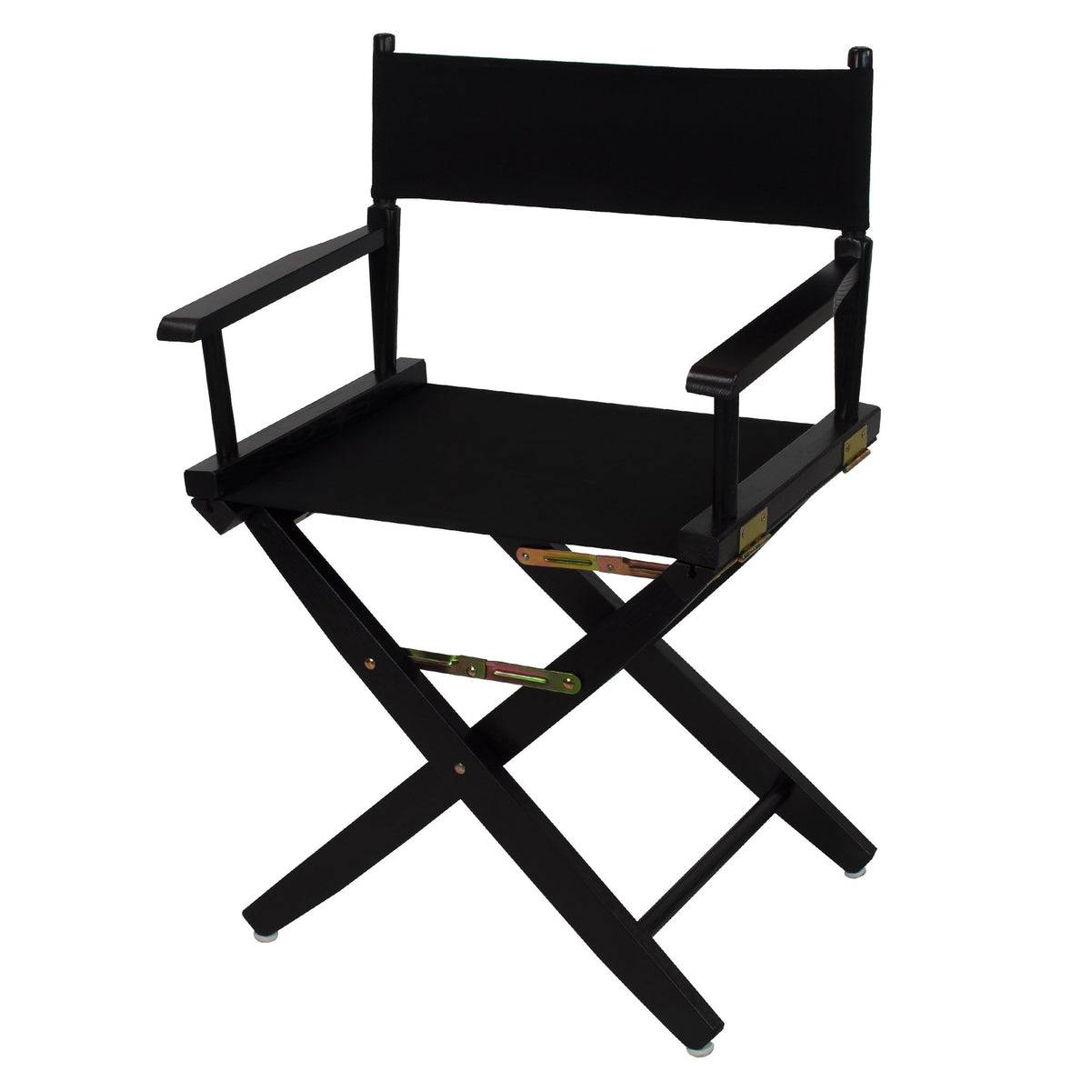 American Trails Extra-Wide Premium 18&quot; Director's Chair Black Frame with Black Canvas