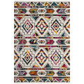 SAFAVIEH Fiesta Shag Collection Accent Rug - 23 x 4, Cream & Multi, Boho Design, Non-Shedding & Easy Care, 0.5-inch Thick Idea