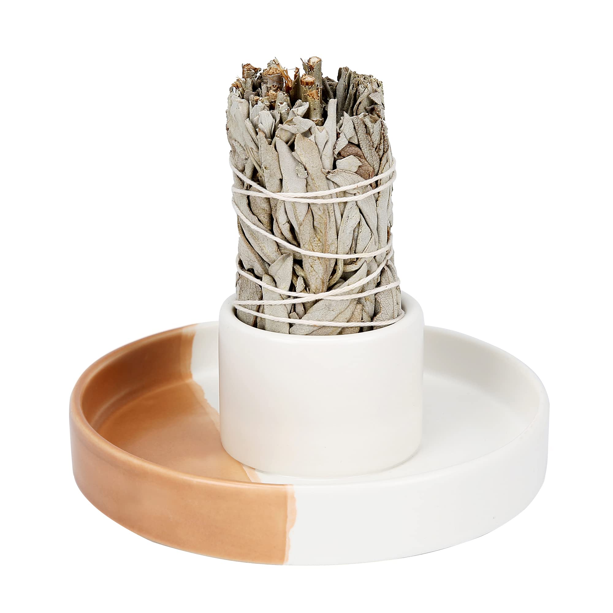 Sage Holder, White Sage Burner, Smudge Bowl, Palo Santo Holder, Incense Holder, Incense Holder Bundle, Sage Holder for White Sag