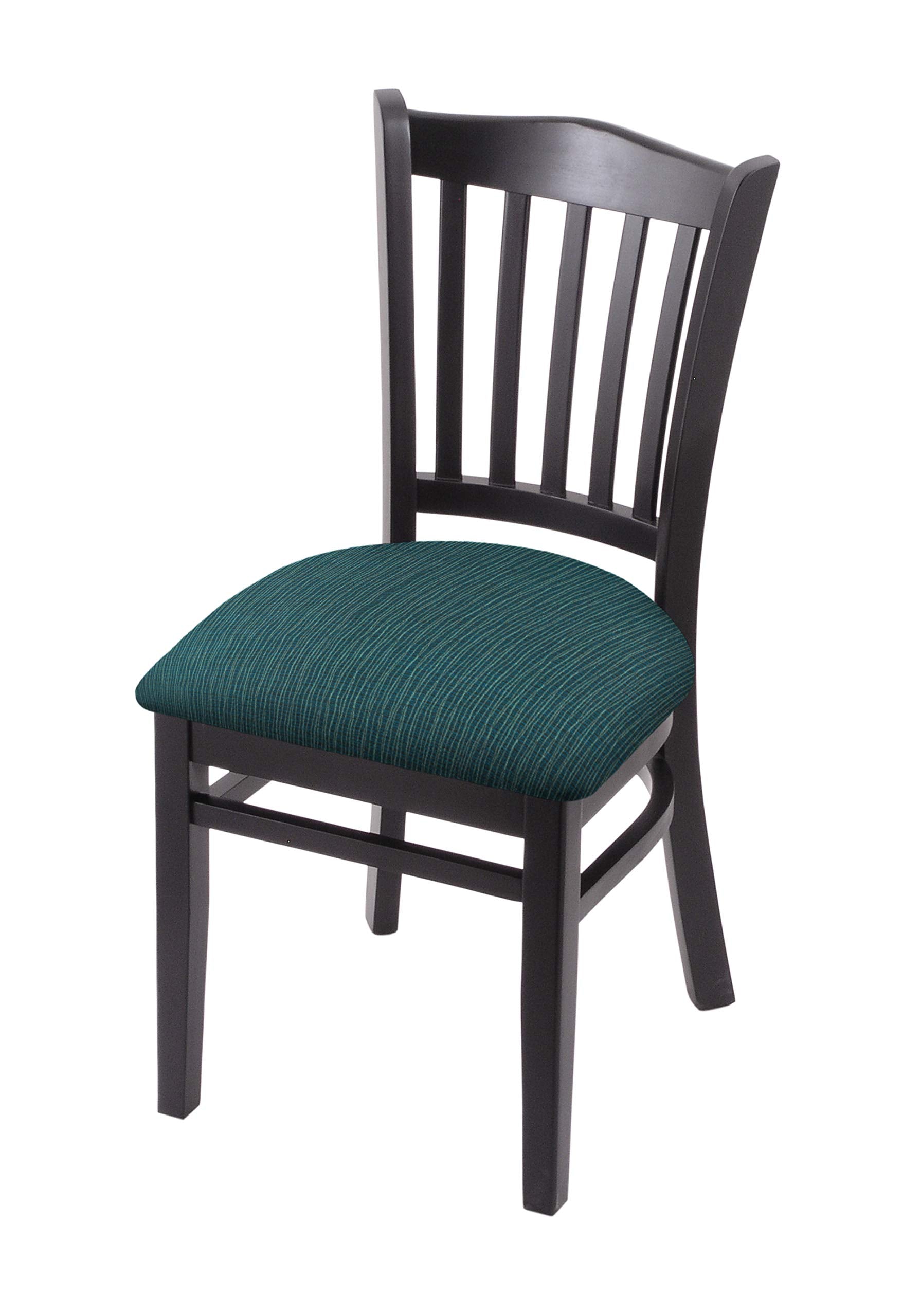 Holland Bar Stool Co. 3120 18 Chair with Black Finish and Graph Tidal Seat
