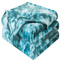 Fuzzy Blanket Twin Size - Teal, Soft And Comfy, Plush And Furry Faux Fur, Reversible Blankets For Twin/Twin Xl Extra Long Bed, 6