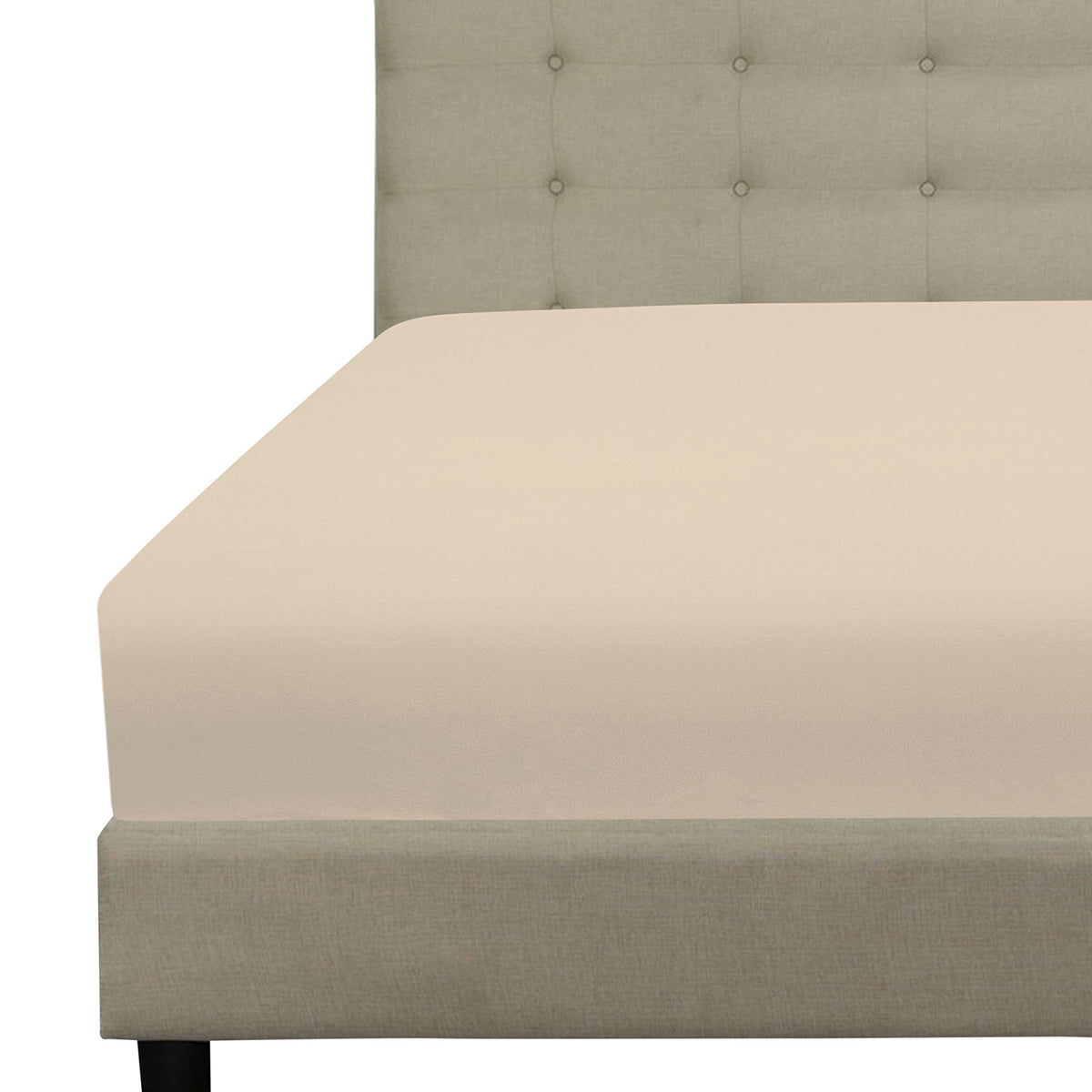 Royale Linens Fitted Sheet Twin Xl - Brushed Hotel Quality 1800 Ultra-Soft Wrinkle & Fade Resistant - Bottom Sheet - Deep Pocket