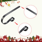 Edoneery Christmas Stocking Holders For Fireplace Mantle With Separate Double-Sided Tapes, Non-Slip Stocking Hangers For Shelves