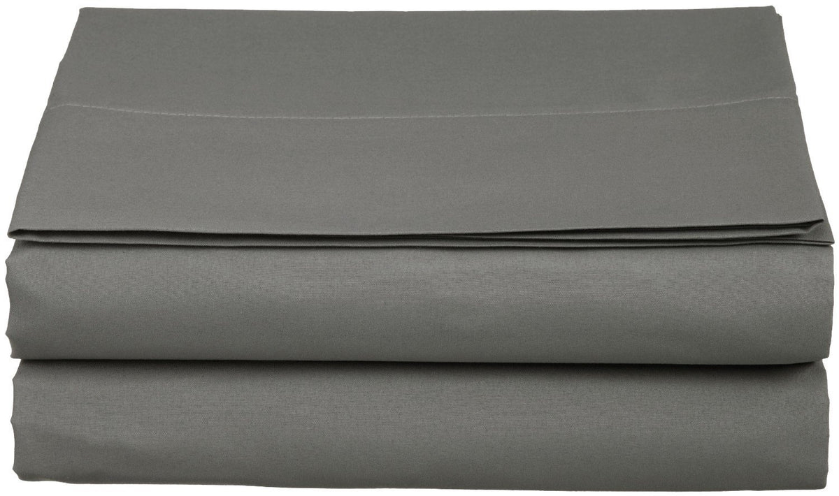 Luxury Fitted Sheet on Amazon Elegant Comfort Wrinkle-Free 1500 Premier Hotel Quality 1-Piece Fitted Sheet, Queen Size, Grey