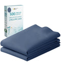 CALIFORNIA DESIGN DEN Soft & Silky 500 Thread Count 100% Cotton Sateen, Cool & Smooth with A Classic Opening, Set of 2 King Pill