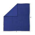 WELIV Homes 72 x 80 inch NonWoven Padded Moving Blanket,blue
