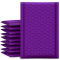 Ucgou Bubble Mailers 4X8 Inch Purple 50 Pack Poly Padded Envelopes Small Business Mailing Packages Opaque Self Seal Adhesive Wat