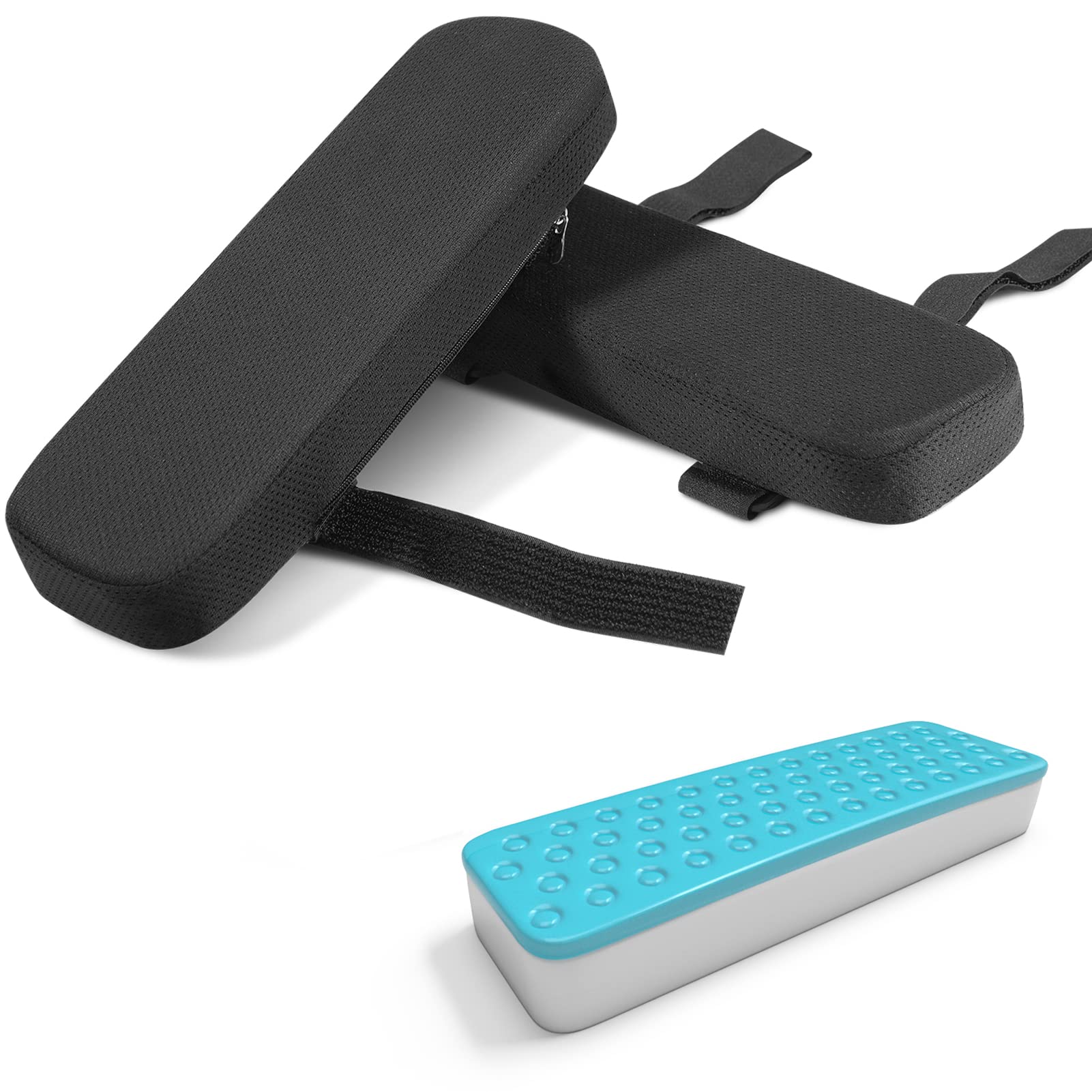 Office Chair Armrest Covers, Chair Armrest Pads, Cooling Gel Cushions Office Chair Arm Covers, Pressure Relief Office Chair Arm 