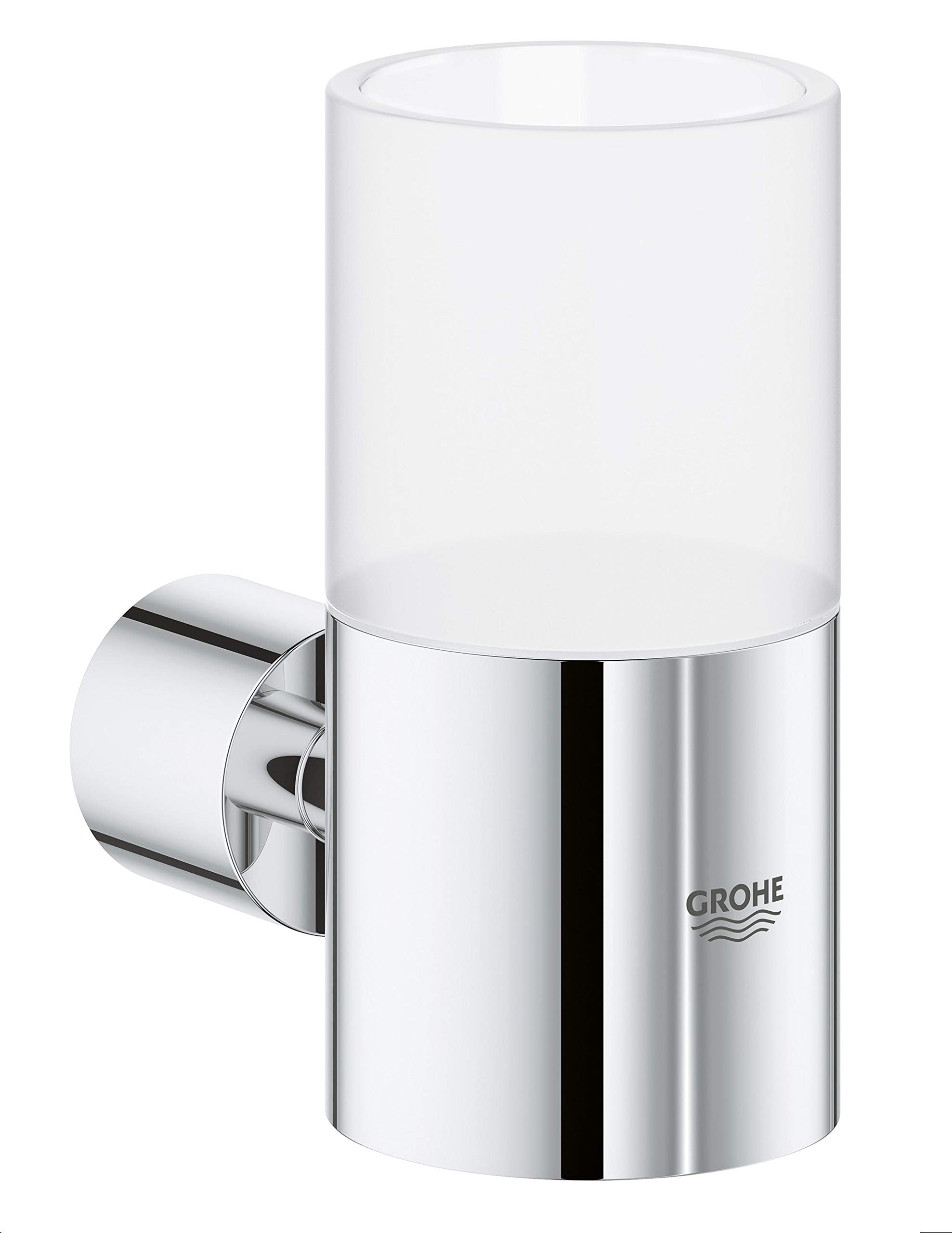 Grohe Atrio Soap Dispenser Holder, 11.5 X 9.5 X 7.0 Cm, Starlight Chrome