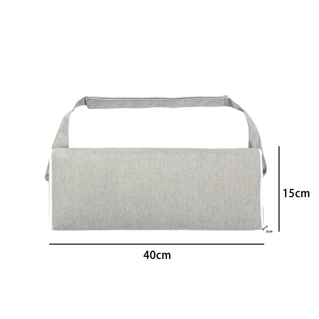 Enipate Outdoor Chaise Lounge Head Pillow, Pack Of 2 Water Resistant Headrest Pillows With Elastic Band For Pool Patio Chairs