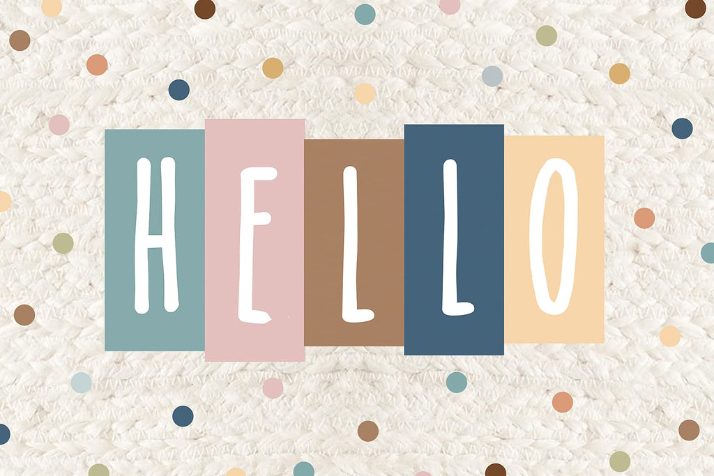 Teacher Created Resources Everyone is Welcome Hello Postcards (TCR7151)