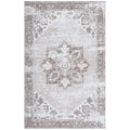 SAFAVIEH Tucson Collection Accent Rug - 3 x 5, Sage & Ivory, Persian Design, Non-Shedding Machine Washable & Slip Resistant Id