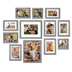 Egofine Picture Frame Set 12 Pack, Picture Frames Collage Wall Decor with Two 8x10, Four 5x7, Four 4x6, Two 4x4, Photo Frames fo