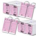 Versa-Tags 1000 Key Tags, Self Protecting Poly, 1.25'X3', Highly Resistant To Abrasion, 1000 Key Tag Pack, 1000 Chrome Plated