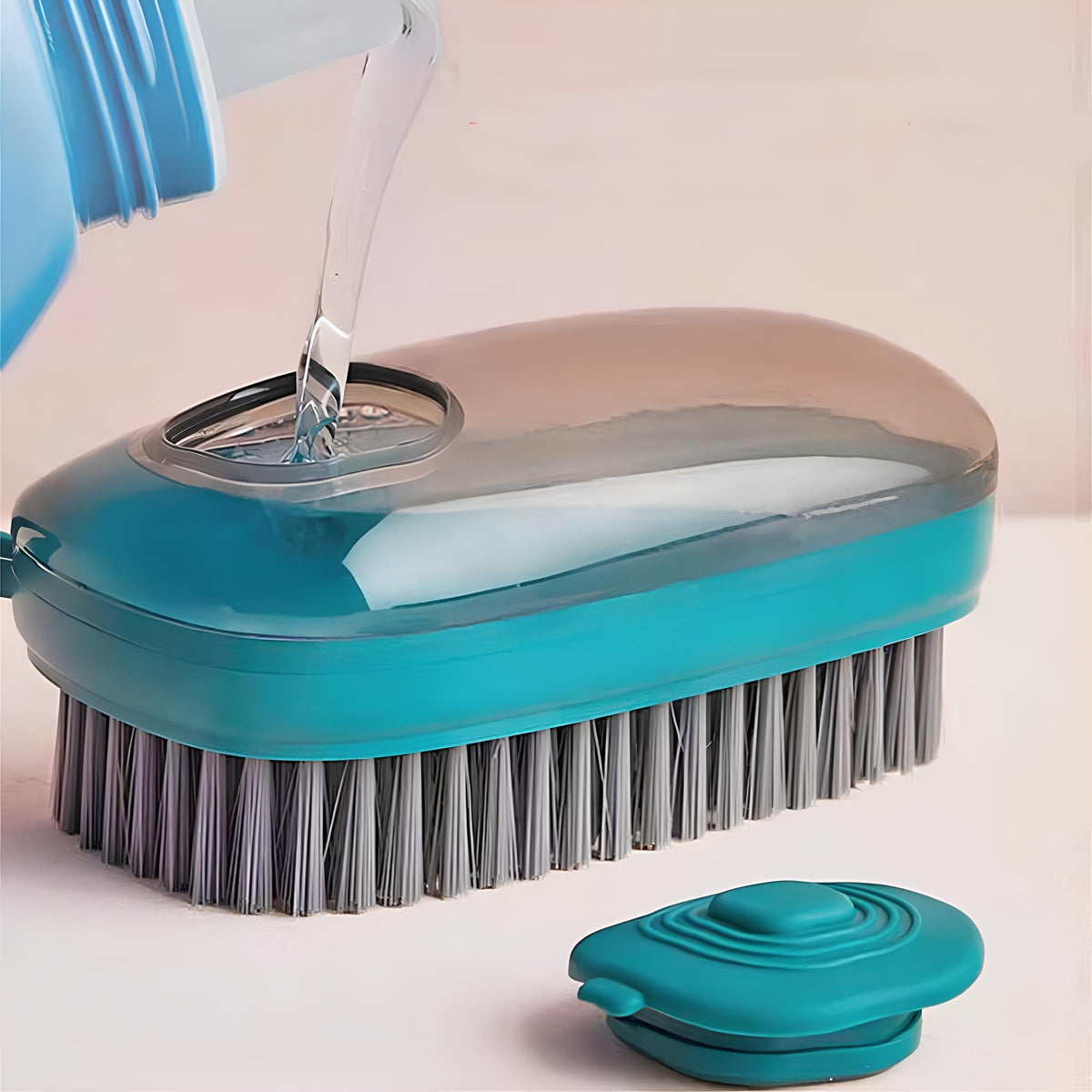 PERMAFROST Multifunction Hard Bristle Cloth Brush for Laundry | 2 in 1 Kitchen Dish,Bowl,Pot,Cutlery,Bathroom Tiles Cleaning Bru