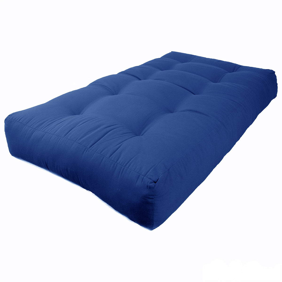 Blazing Needles Renewal 9-inch Twill Twin-Size Futon Mattress - Aqua Blue (Mattress ONLY)