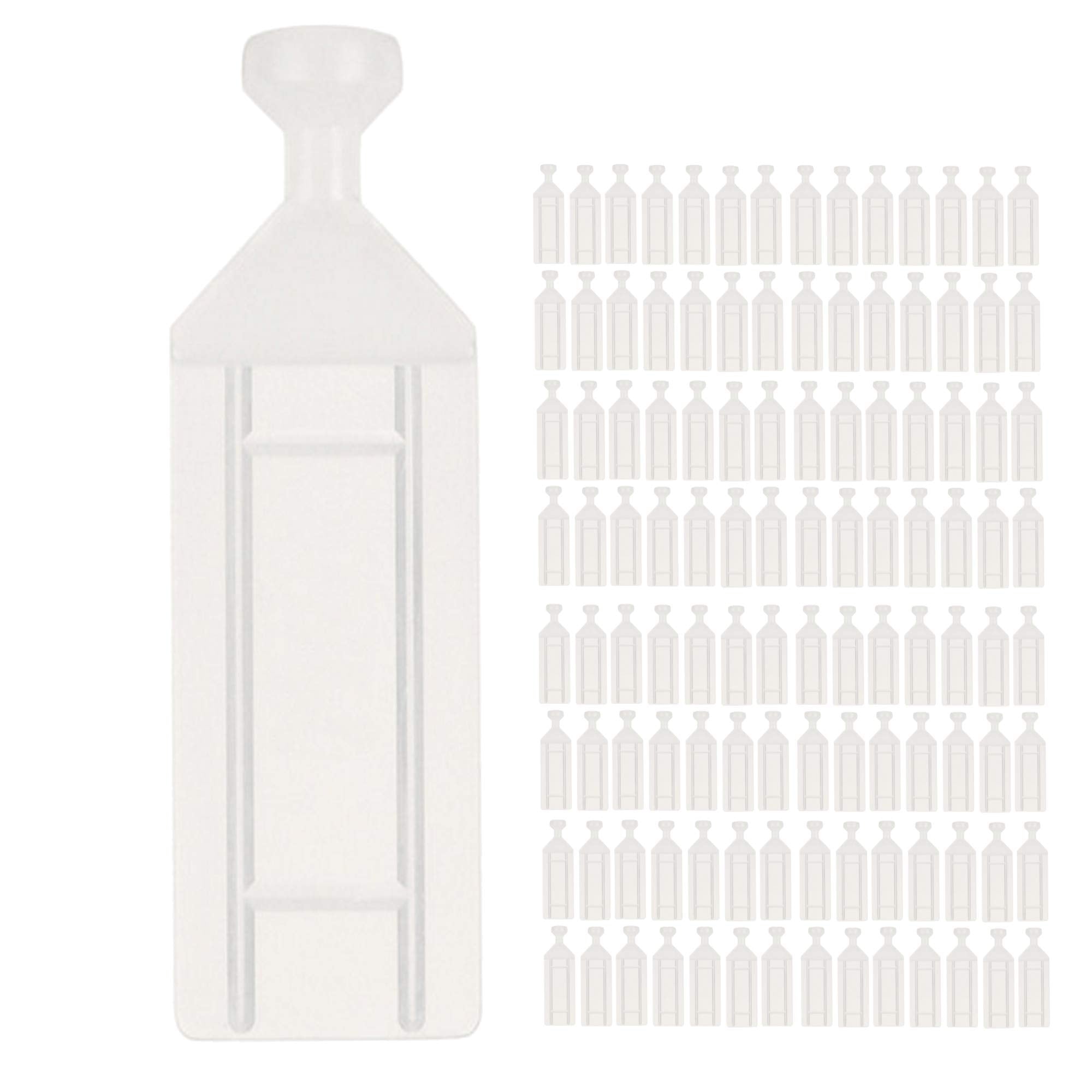 DMSE Wholesale Natural Nylon Sew in Tailslides Tail Slides Curtain Carriers Glides Sliders Slide, Rollers Tracks (112 Pack)