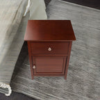 Ergode Wood Eugene Accent Table - Versatile & Elegant Walnut Finish