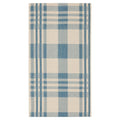 SAFAVIEH Courtyard Collection 67 x 96 Beige/Blue CY6201 Plaid Indoor/ Outside Waterproof Easy cleansingPatio Backyard Mudroom 
